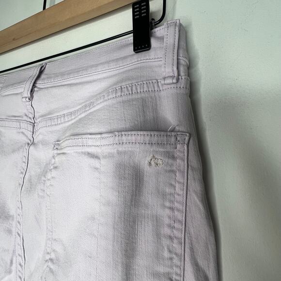Rag & Bone Lilac High Rise Ankle Skinny Jeans Size 30 - Picture 5 of 8